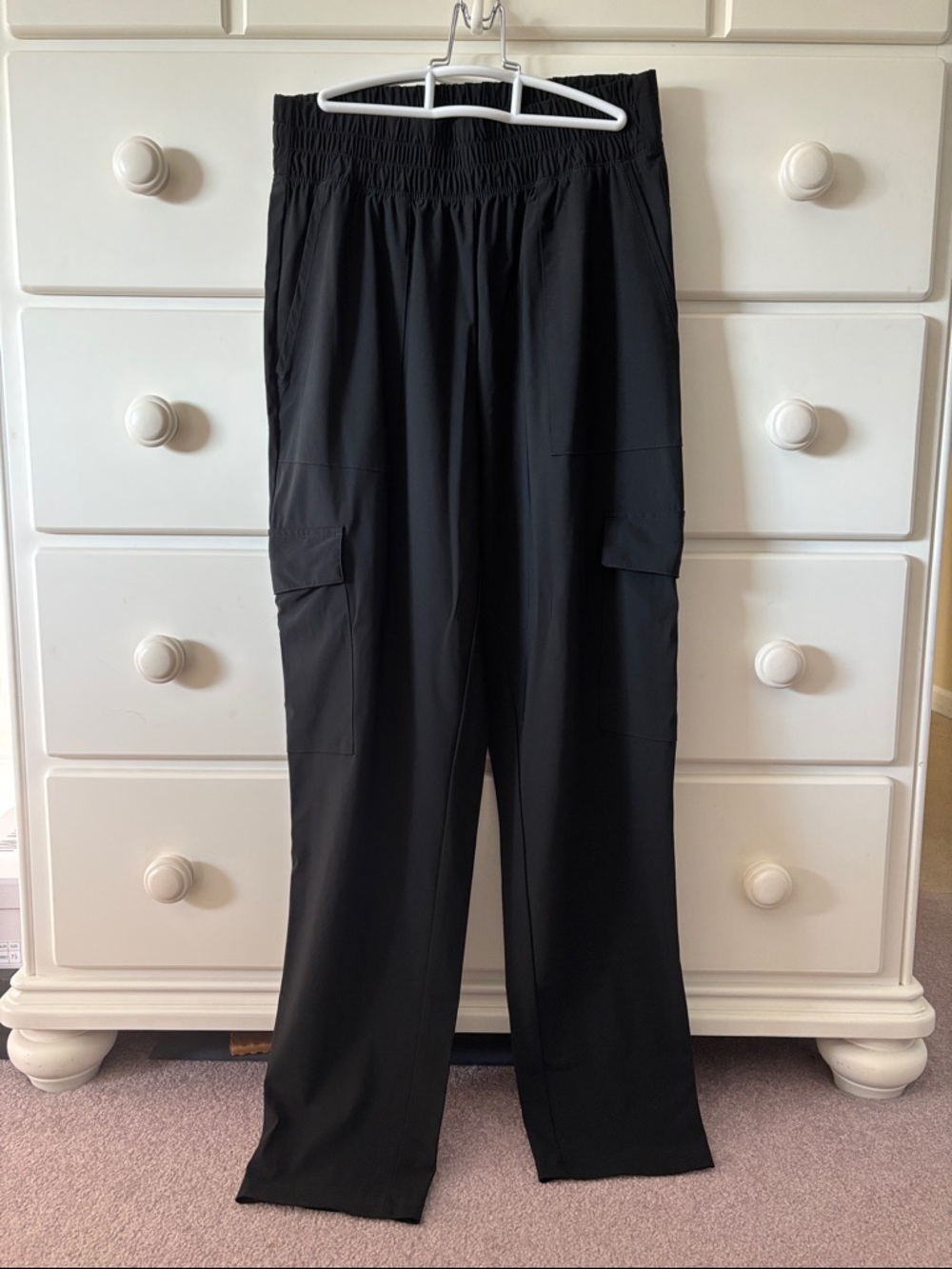Old Navy Black Sleektech Small (Tall) Pants